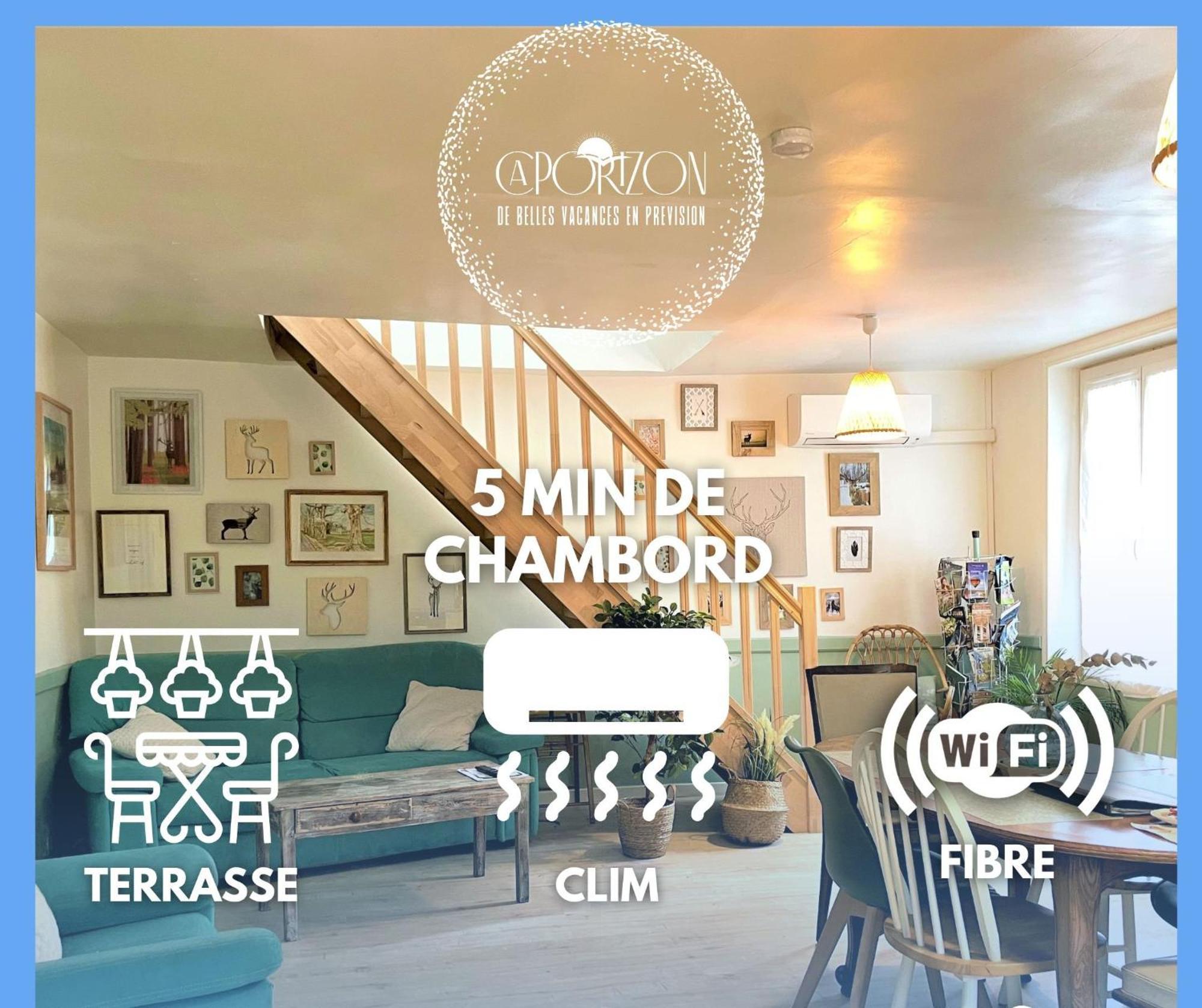 Caporizon-Le Coffre Fort-Le Clos De Chambord Villa Saint-Claude-de-Diray Екстериор снимка